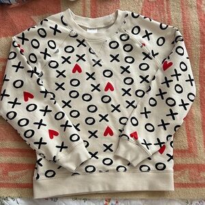 Hanna Andersson XO❤️ sweatshirt